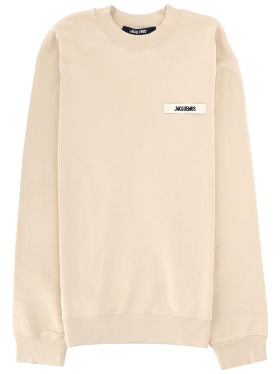 26SS 자크뮈스 그로그랭 스웨트 셔츠 SSM00206AJ0 0126150 BEIGE