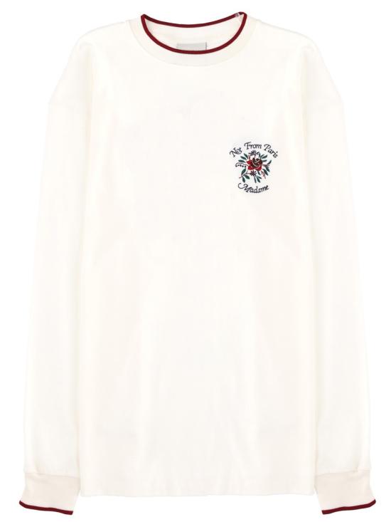 26SS 드롤드무슈 반팔 티셔츠 TS287 CO248OFFWHITE