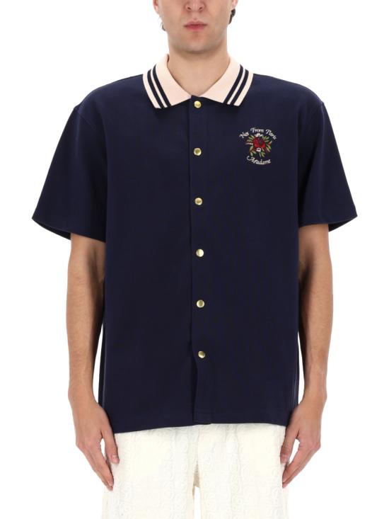 26SS 드롤드무슈 긴팔 셔츠 SH247 CO264NAVY BLUE - DROLE DE MONSIEUR