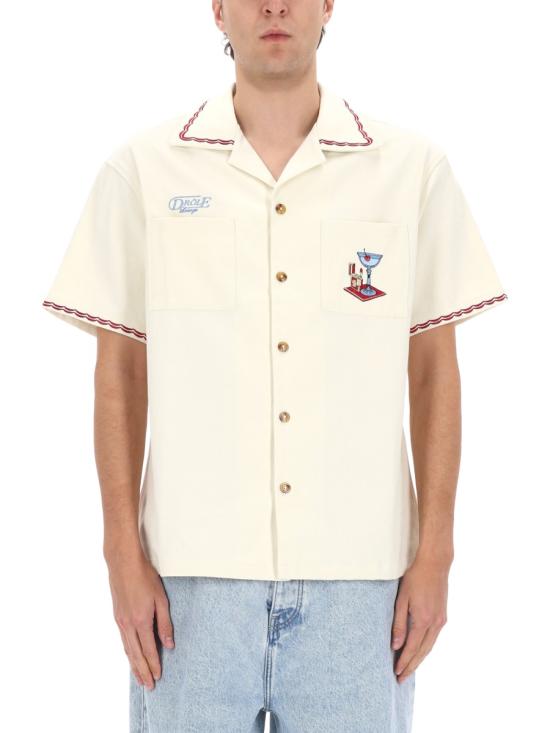 26SS 드롤드무슈 긴팔 셔츠 SH227 CO215OFFWHITE - DROLE DE MONSIEUR