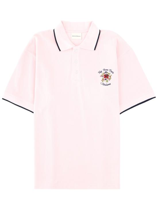 26SS 드롤드무슈 폴로 티셔츠 PL161 CO264LIGHTPINK