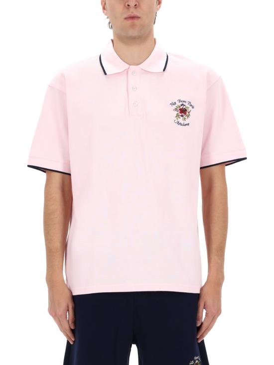 26SS 드롤드무슈 폴로 티셔츠 PL161 CO264LIGHTPINK - DROLE DE MONSIEUR