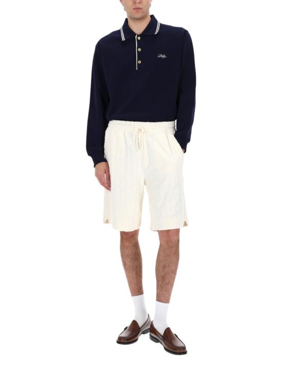 26SS 드롤드무슈 폴로 티셔츠 PL132 CO127NAVY BLUE - DROLE DE MONSIEUR