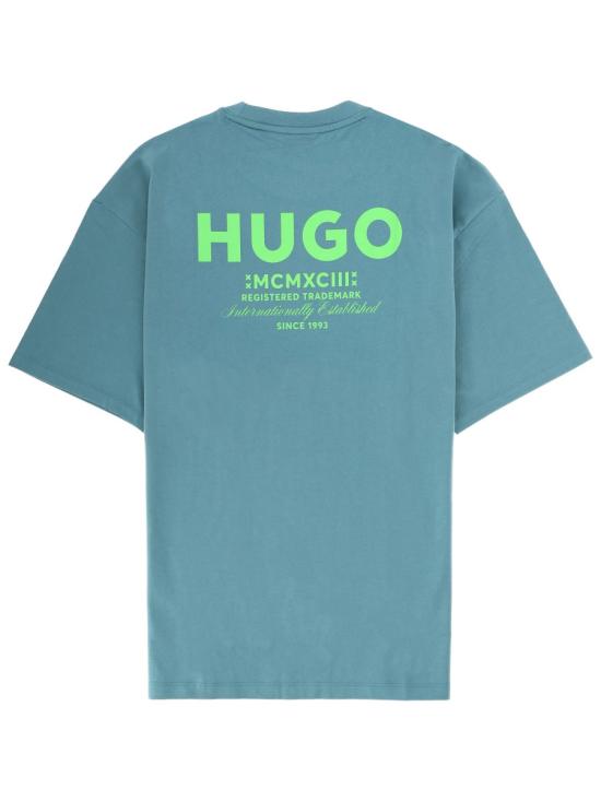 26SS 휴고보스 반팔 티셔츠 50509776 10250555449 GREEN - HUGO BOSS