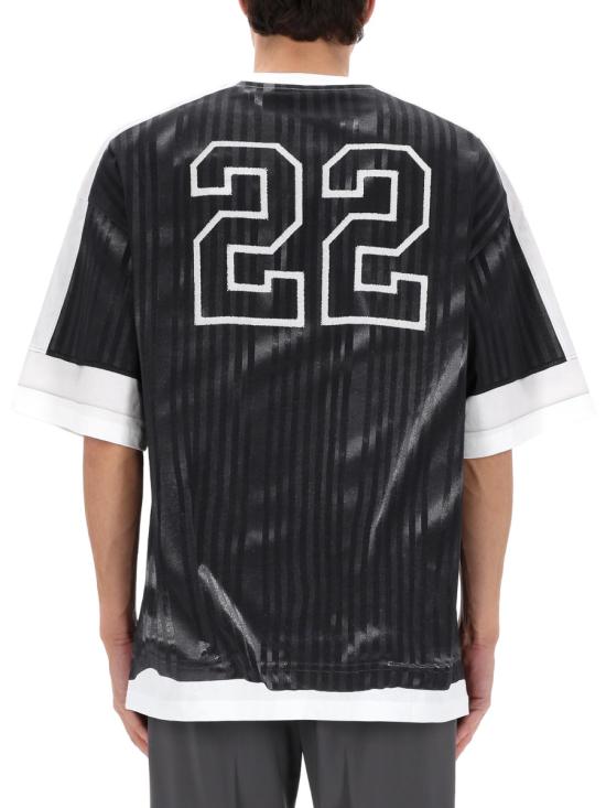 26SS 모스키노 반팔 티셔츠 07010241 2888 BLACK - MOSCHINO