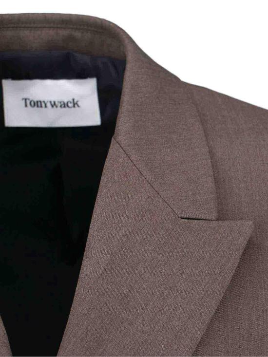 26FW 토니웩 수트 자켓 BE34JK06HAZELNUT BROWN - TONYWACK