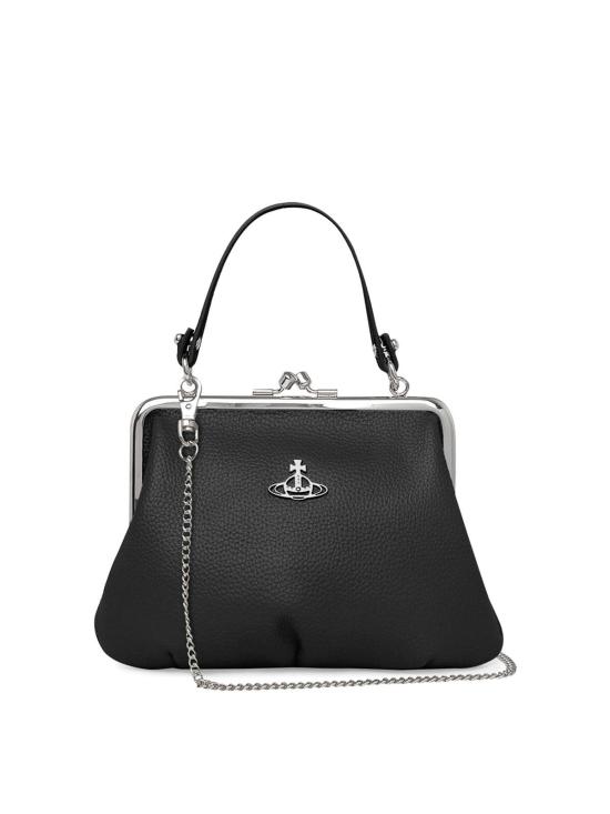 27SS 비비안웨스트우드 토트백 4B010007WS0021N401 Black