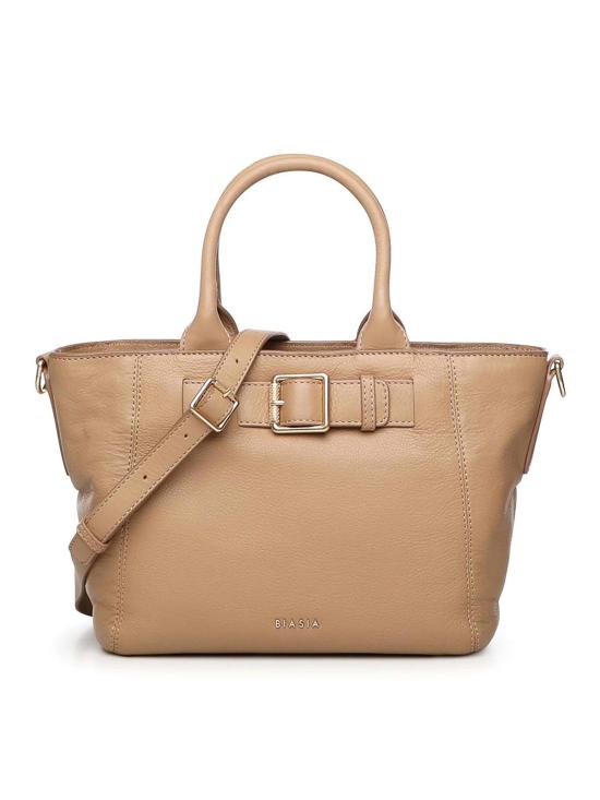 25FW 비아시아 토트백 BIBP9EC02CAMEL Brown