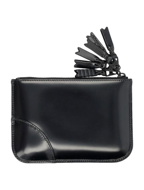 25FW 꼼데가르송 클래식 레더 라인 파우치 SA8100ZM Black - COMME DES GARCONS