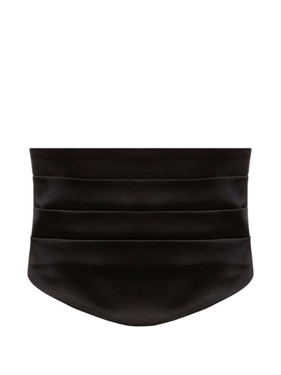 25FW 니나리찌 와이드 벨트 25ACAC002VI0530 Black