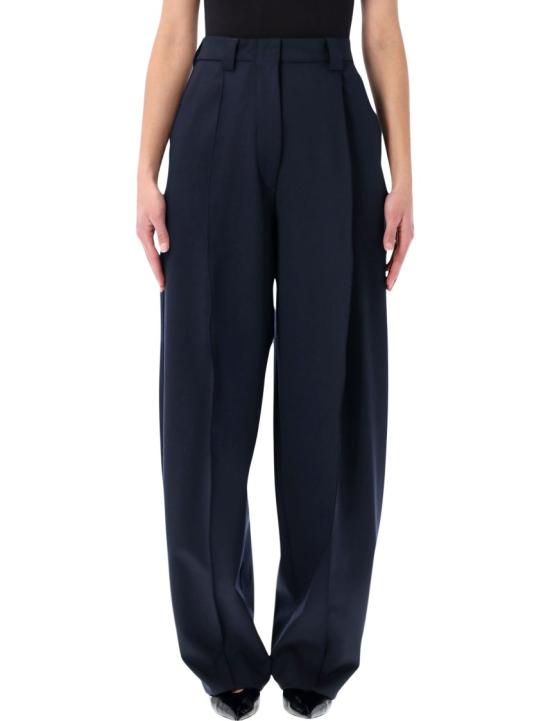 25FW 더 레이티스트 스트레이트 팬츠 TLW03116W0206 Black