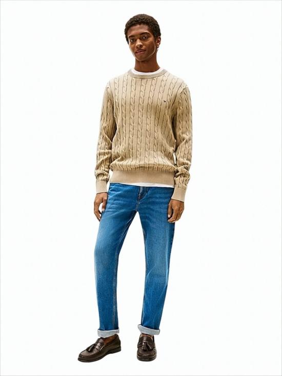 25FW 타미힐피거 스웨터 MW0MW39524 White - TOMMY HILFIGER