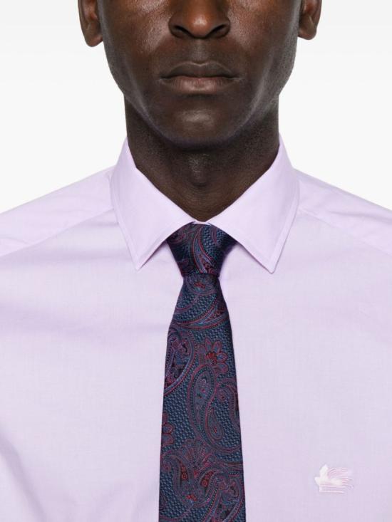 25FW 에트로 긴팔 셔츠 MRIB0002AV607 Purple - ETRO