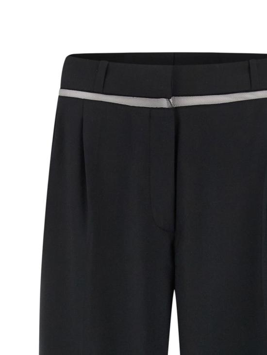 25FW 넨시 도자카 스트레이트 팬츠 NDSS25TRS065 Black - NENSI DOJAKA