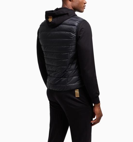  엠포리오 아르마니 패딩 조끼 8NPQ06 PNGPZ 208 Black - EMPORIO ARMANI
