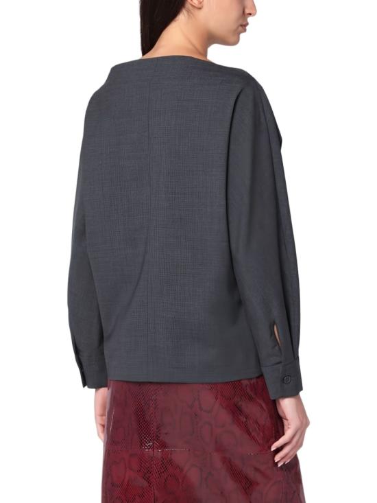 25FW 파로쉬 긴팔 티셔츠 D313088LUWOOL Grey - PAROSH