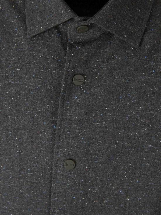 25FW 에르노 긴팔 셔츠 CM00007UR33448 Grey - HERNO