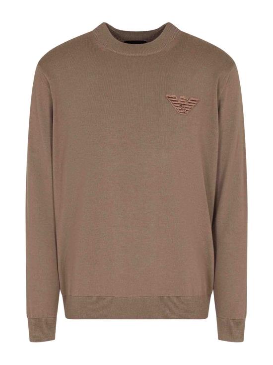 25FW 엠포리오 아르마니 스웨터 EM002419AF14158 Brown