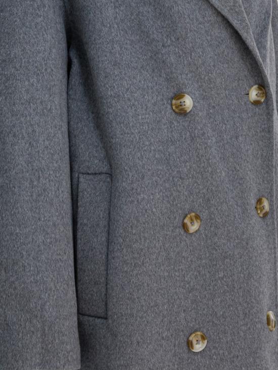 25FW 루루 드 세종 코트 BORNEO LDS Grey - LOULOU DE SAISON