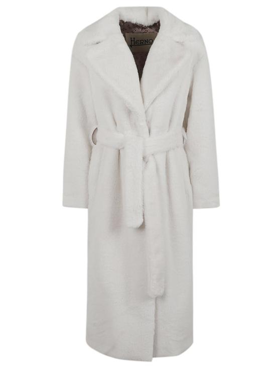 25FW 에르노 코트 CA000586D 12422 White - HERNO