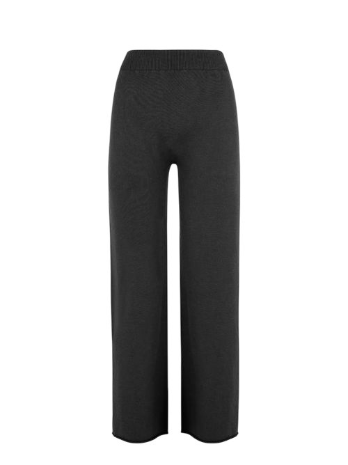 25FW 알마니 스트레이트 팬츠 XW001165 Black