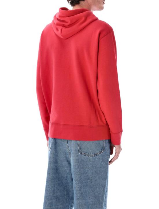 25FW 폴로 랄프로렌 포니로고 자수 후드 티셔츠 710766778 Red - POLO RALPH LAUREN