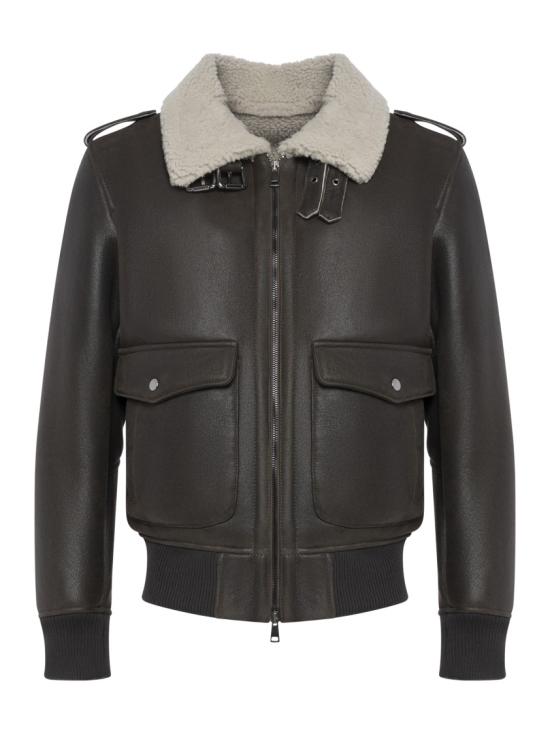 25FW 프랜지스 콜렉션 가죽 자켓 DF910 Black