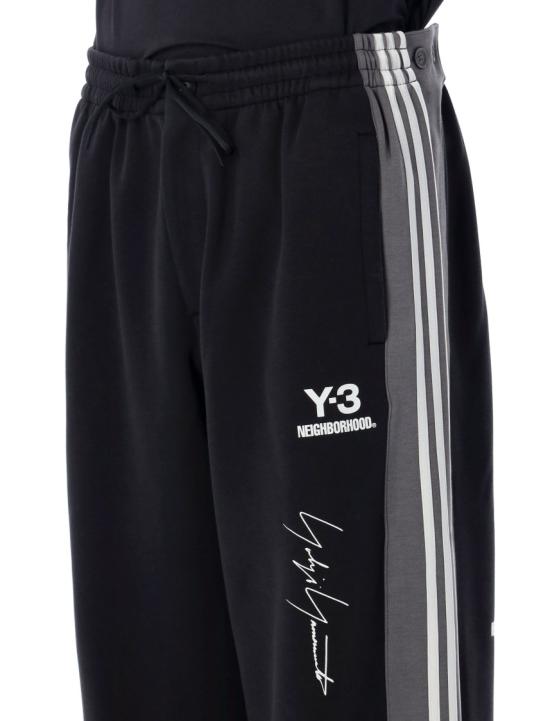 25FW Y-3 X Neighborhood 트레이닝/조거 팬츠 JW7002 Black - OTHER BRANDS