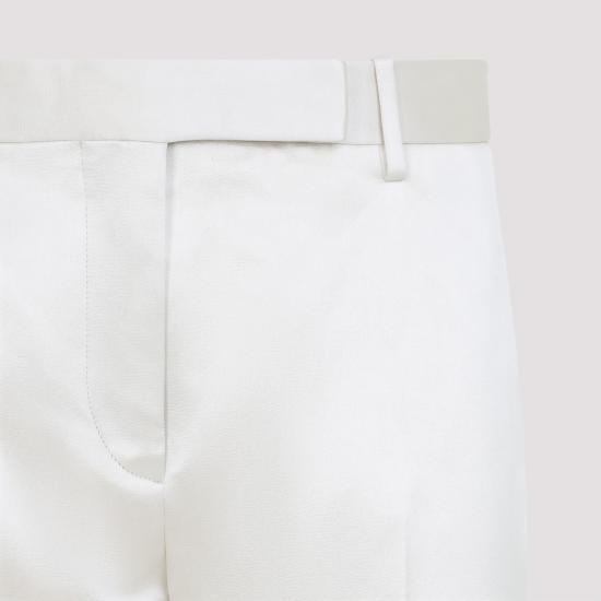 25FW 톰포드 스트레이트 팬츠 PAW660 FAX1602 White - TOMFORD