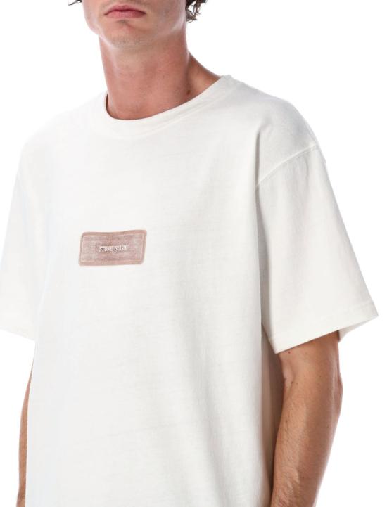 25FW 스톤 아일랜드 반팔 티셔츠 S152100001S00T3 White - STONE ISLAND