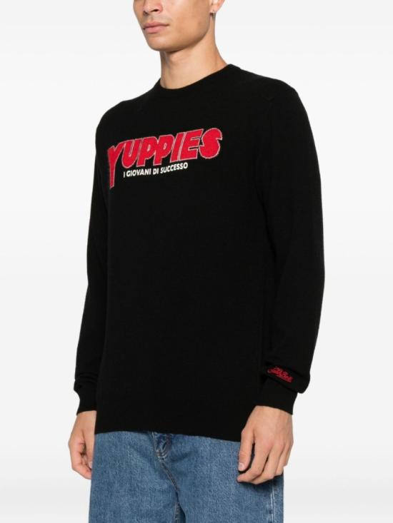 25FW 세인트바쓰 스웨터 HER000500420I Black - MC2 SAINT BARTH