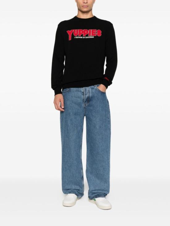 25FW 세인트바쓰 스웨터 HER000500420I Black - MC2 SAINT BARTH