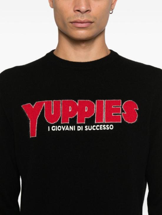 25FW 세인트바쓰 스웨터 HER000500420I Black - MC2 SAINT BARTH