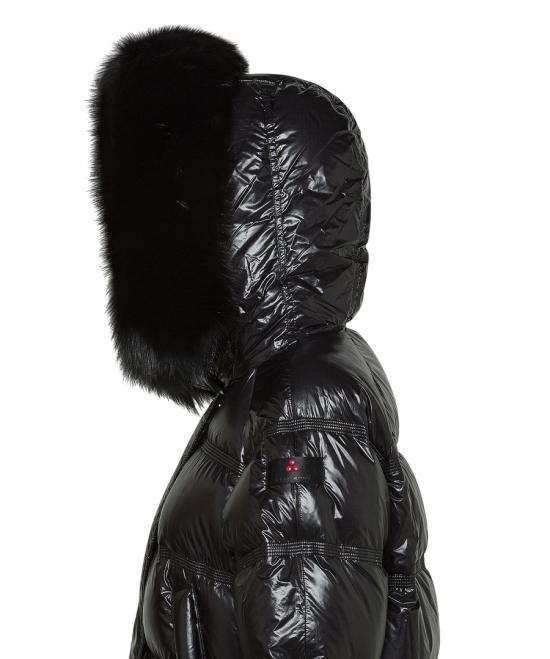 25FW 페트레이 코트 TAKAN MID FUR Black - PEUTEREY