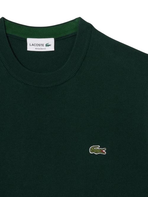25FW 라코스테 스웨터 AH3225 Black - LACOSTE