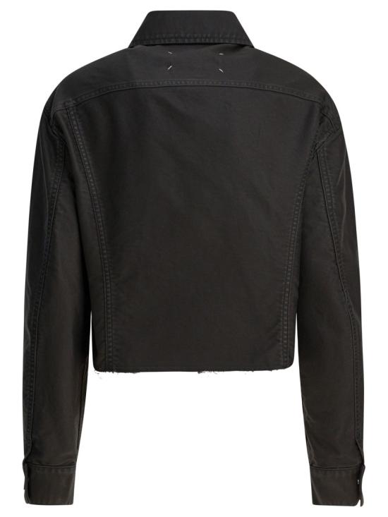 25FW 마르지엘라 데님 자켓 S51AM0507 Black - MAISON MARGIELA