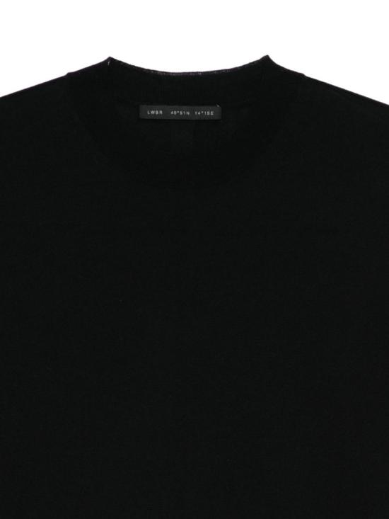 25FW 로우브랜드 스웨터 L1MFW25266727 Black - LOW BRAND