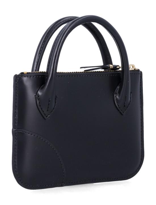 25FW 꼼데가르송 클래식 레더 라인 파우치 SA8100HA Black - COMME DES GARCONS