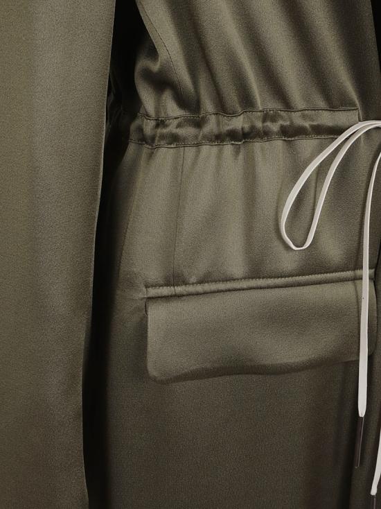 25FW 드리스 반 노튼 코트 010248 2070 Green - DRIES VAN NOTEN