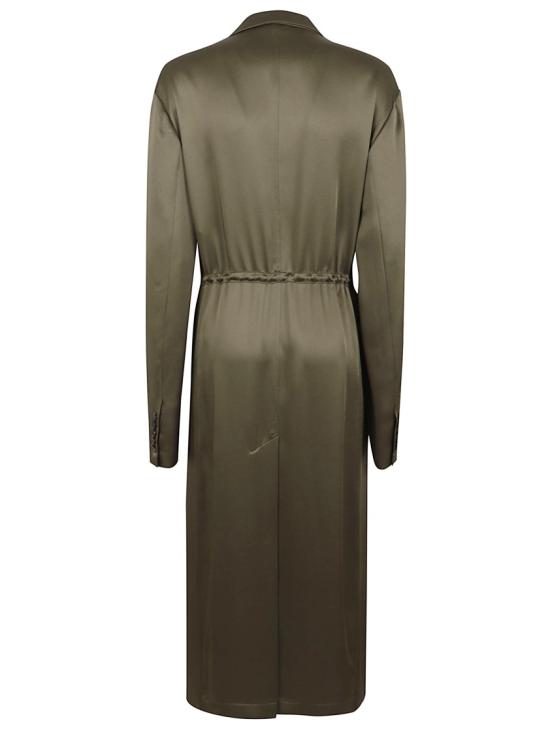 25FW 드리스 반 노튼 코트 010248 2070 Green - DRIES VAN NOTEN