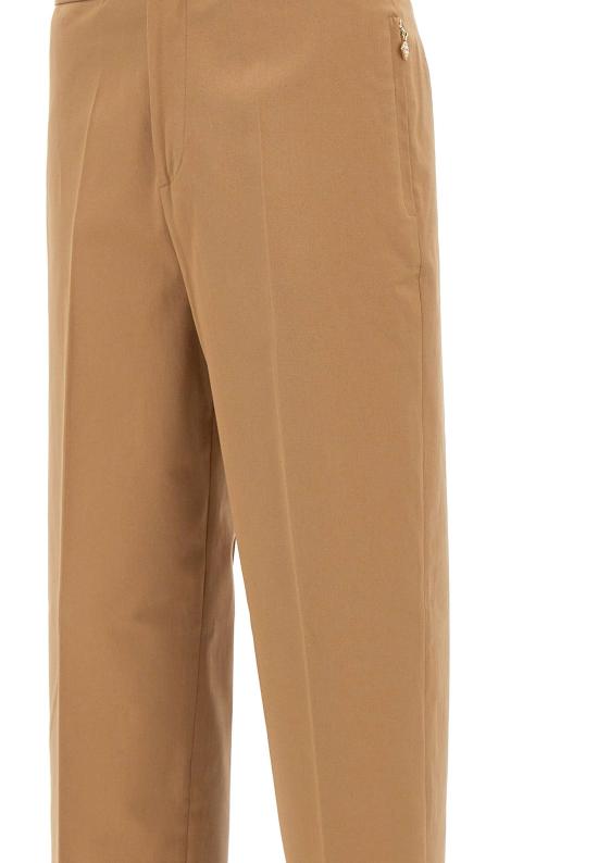 25FW 카사블랑카 스트레이트 팬츠 MPF25TR321 02 Brown - CASABLANCA