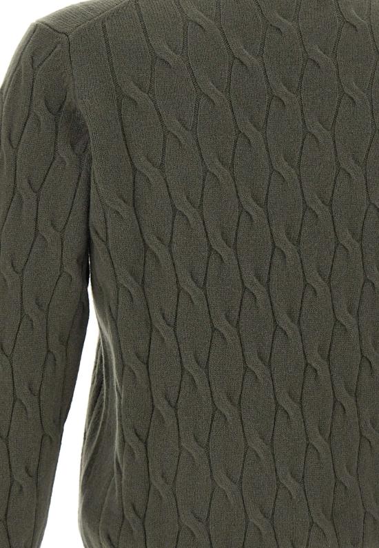 25FW 필리포 드 로렌티스 스웨터 GC3ML WC7T580 Green - FILIPPO DE LAURENTIIS