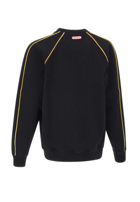 25FW 카사블랑카 긴팔 티셔츠 MAW25JTP437 01 Black - CASABLANCA