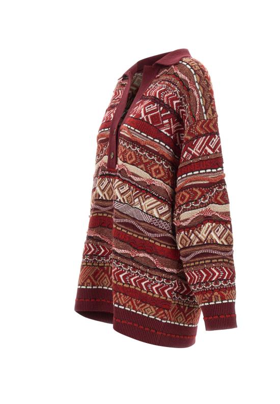 25FW 라니우스 폴로 티셔츠 F5LAWOKP311 177 Red - LANEUS