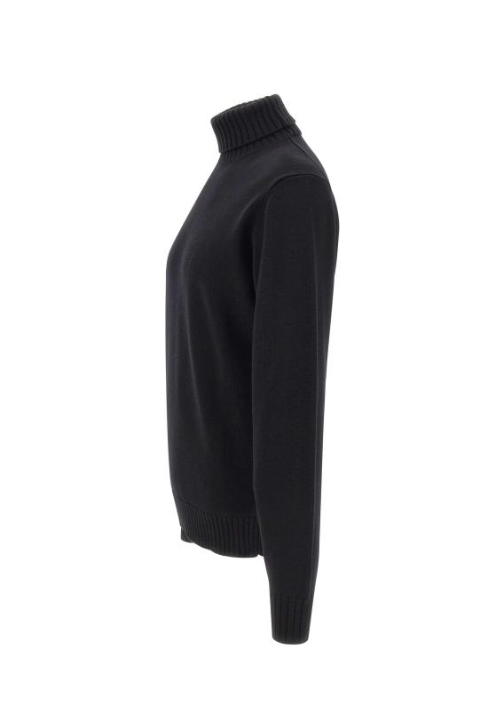 25FW 필리포 드 로렌티스 스웨터 DV3ML WM8R990 Black - FILIPPO DE LAURENTIIS