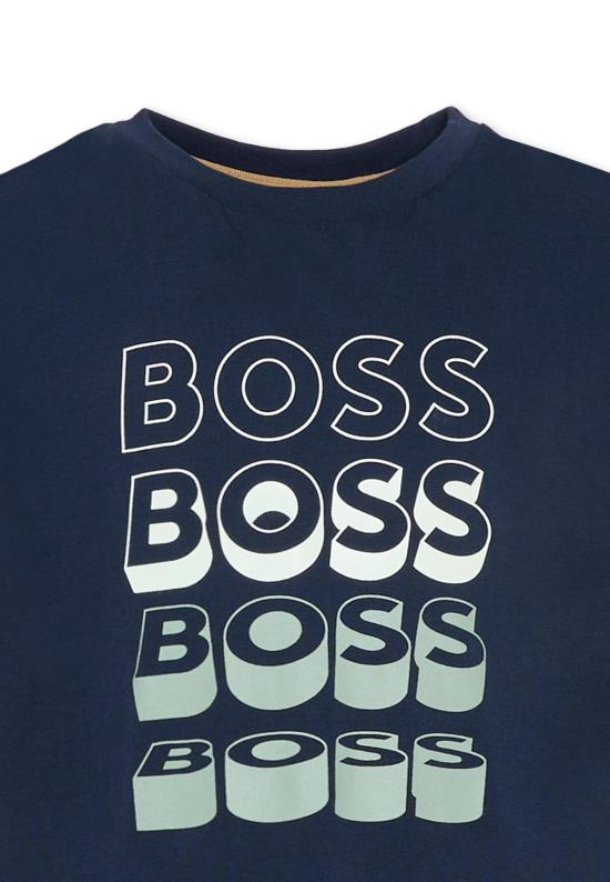 26SS [키즈] 보스 티셔츠 J52982 849 BLUE - BOSS