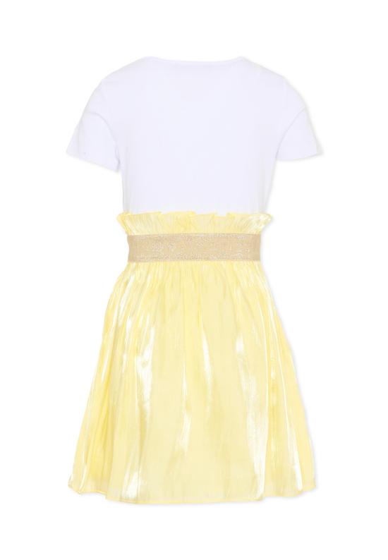 26SS [키즈] 칼라거펠트 원피스 Z31146 T01 YELLOW - KARL LAGERFELD