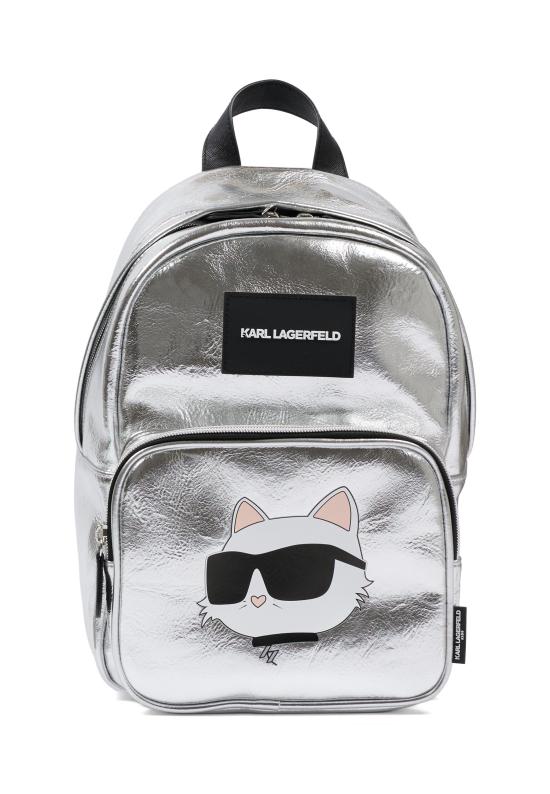 26SS [키즈] 칼라거펠트 백팩 Z31215 016 SILVER