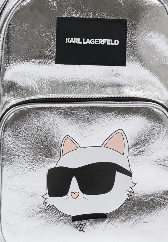 26SS [키즈] 칼라거펠트 백팩 Z31215 016 SILVER - KARL LAGERFELD
