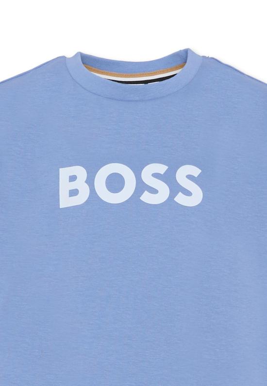 26SS [키즈] 보스 티셔츠 J52711 881 BLUE - BOSS